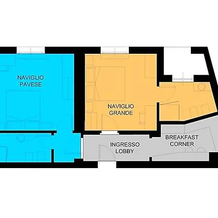 住宿加早餐酒店 2 Navigli 米兰